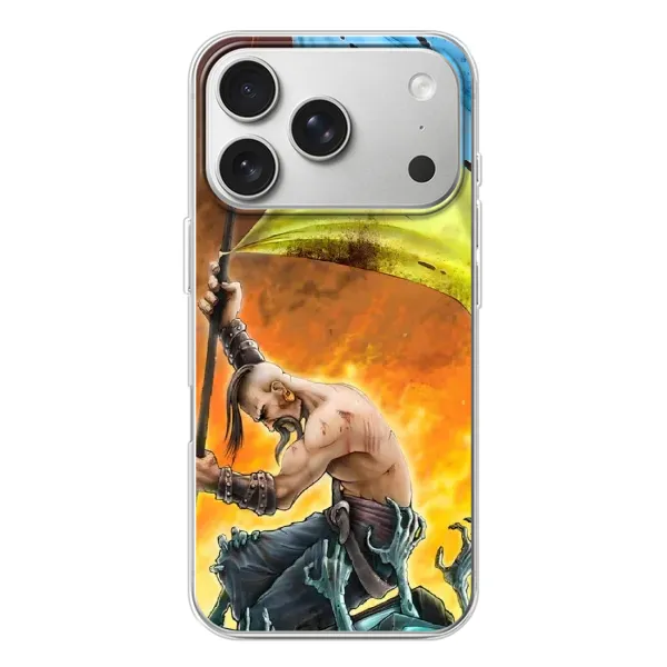 Чехол с рисунком «Сильный Козак» для iPhone 17 Pro Чехол с рисунком «Сильный Козак» для iPhone 17 Pro