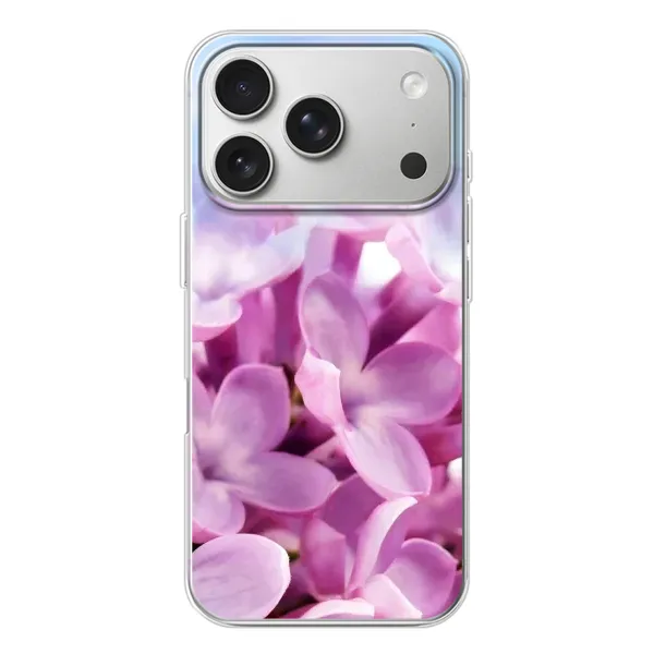 Чехол с рисунком «Сиреневые цветы» для iPhone 17 Pro Чехол с рисунком «Сиреневые цветы» для iPhone 17 Pro