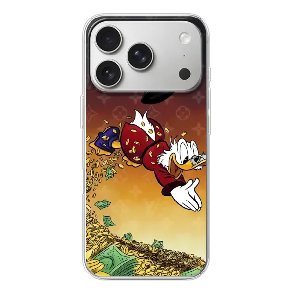 Чехол с рисунком «Скрудж Луи Виттон» для iPhone 17 Pro