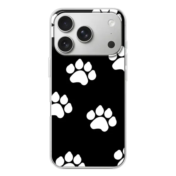 Чехол с рисунком «Следы собак» для iPhone 17 Pro Чехол с рисунком «Следы собак» для iPhone 17 Pro