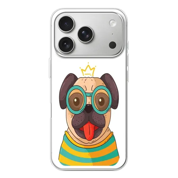 Чехол с рисунком «Собака Король» для iPhone 17 Pro Чехол с рисунком «Собака Король» для iPhone 17 Pro
