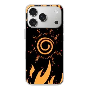 Купить Чехлы на телефон с принтом Anime для iPhone 17 Pro (Солнце Наруто)