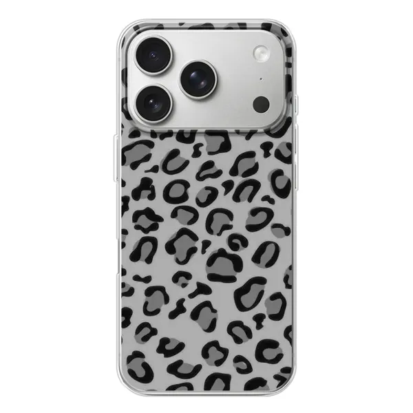 Чехол с рисунком «Темный леопрад» для iPhone 17 Pro Чехол с рисунком «Темный леопрад» для iPhone 17 Pro