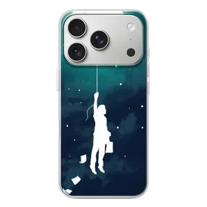 Чохол (ТПУ) з планетами на iPhone 17 Pro (To The moon)