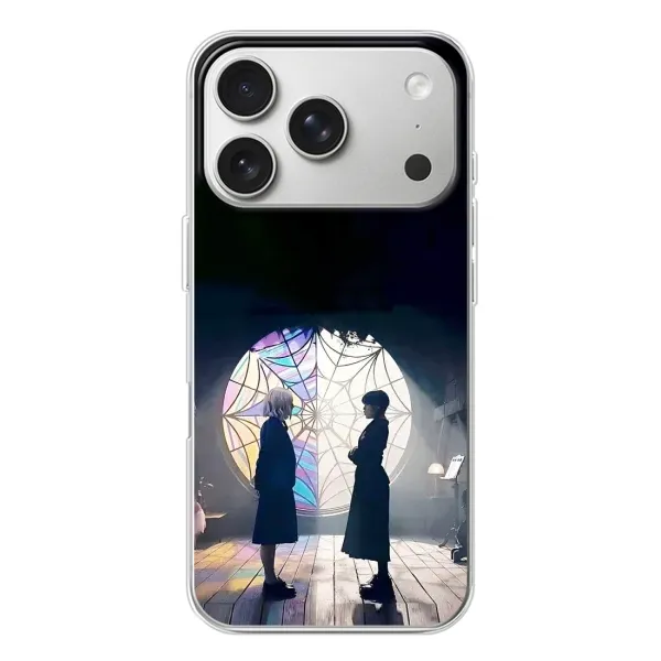 Чохол з малюнком «Внсдей і Енід» для iPhone 17 Pro Чохол з малюнком «Внсдей і Енід» для iPhone 17 Pro