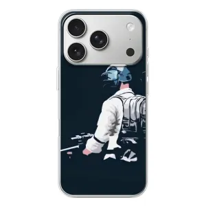 Чохол з картинкою "Герой Pubg" на iPhone 17 Pro (В екіперівці)
