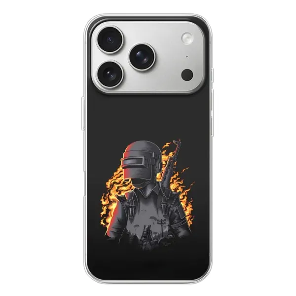 Чехол с рисунком «В огне» для iPhone 17 Pro Чехол с рисунком «В огне» для iPhone 17 Pro