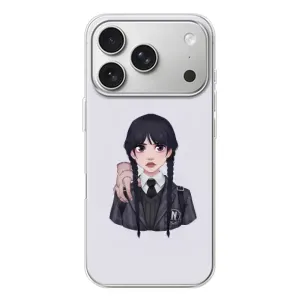 Чехлы с принтом Уэнсдей на iPhone 17 Pro (Вещь Венсдей)