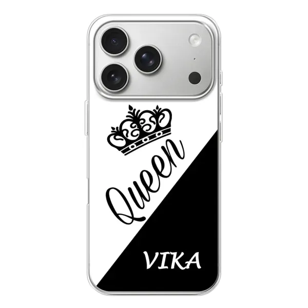 Чохол з малюнком «VIKA» для iPhone 17 Pro