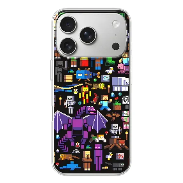Чехол с рисунком «Все персонажи» для iPhone 17 Pro