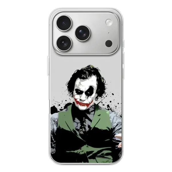 Чехол с рисунком «Взгляд Джокера» для iPhone 17 Pro Чехол с рисунком «Взгляд Джокера» для iPhone 17 Pro