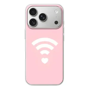 Силіконові Чохли Коханій людині для iPhone 17 Pro (WiFi Love)