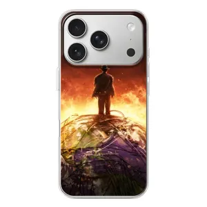 Чехол Оппенгеймер / Oppenheimer на iPhone 17 Pro (Ядерщик)