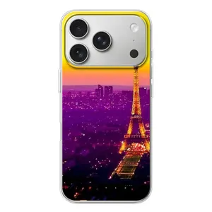 Чохол Ейфелева Вежа на iPhone 17 Pro (Яскрава башня)