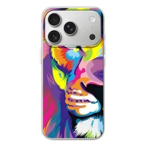 Чохол з картинкою на iPhone 17 Pro (Яскравий Лев)