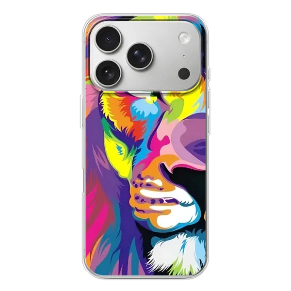 Чехол с рисунком «Яркий Лев» для iPhone 17 Pro Чехол с рисунком «Яркий Лев» для iPhone 17 Pro