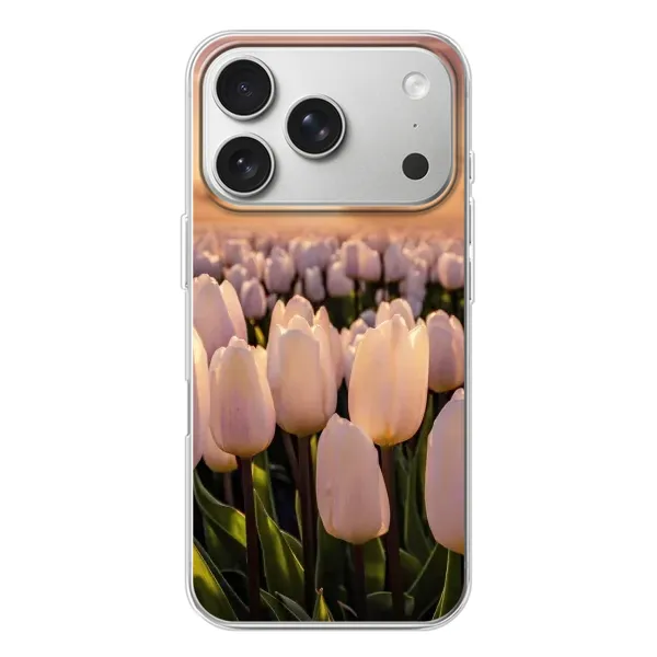 Чехол с рисунком «Закат с цветами» для iPhone 17 Pro Чехол с рисунком «Закат с цветами» для iPhone 17 Pro