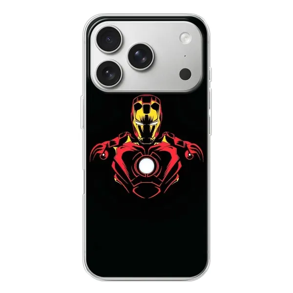 Чехол с рисунком «Железный человек» для iPhone 17 Pro Чехол с рисунком «Железный человек» для iPhone 17 Pro