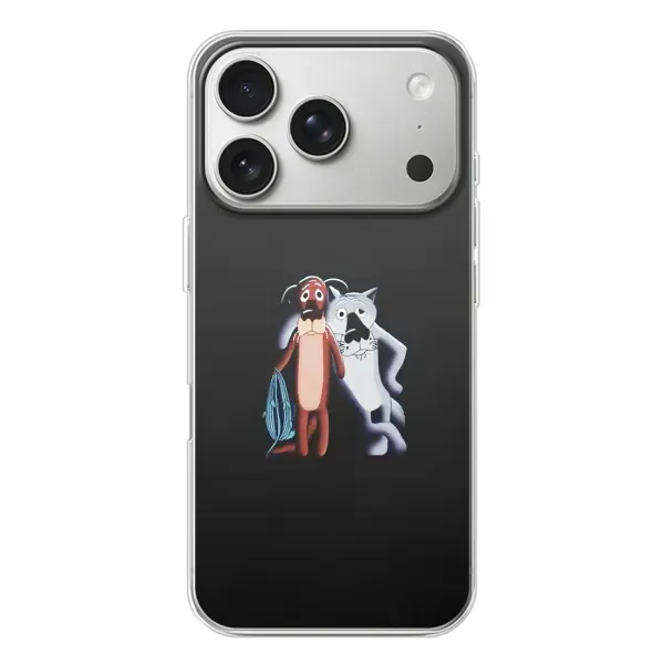 Чехол с рисунком «Шо, опять» для iPhone 17 Pro