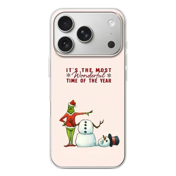 Чехол с рисунком «Злой Гринч» для iPhone 17 Pro