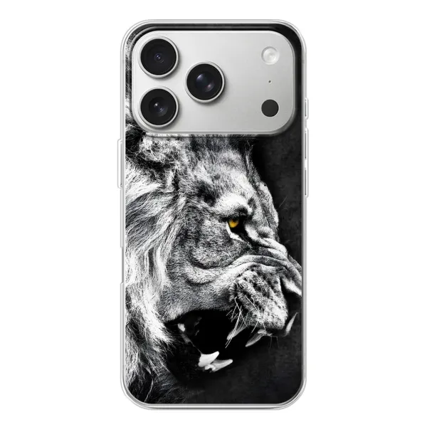 Чехол с рисунком «Злой ЛЕВ» для iPhone 17 Pro Чехол с рисунком «Злой ЛЕВ» для iPhone 17 Pro