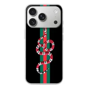 Чохол з малюнком «Змій Гуччі» для iPhone 17 Pro