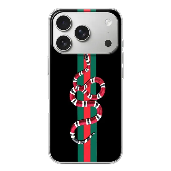 Чохол з малюнком «Змій Гуччі» для iPhone 17 Pro