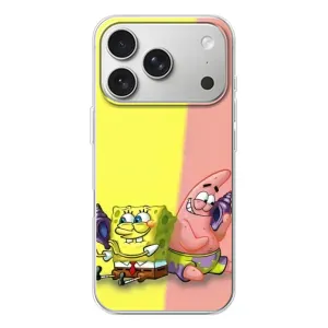 Чехлы с Патриком на iPhone 17 Pro (Звонок)