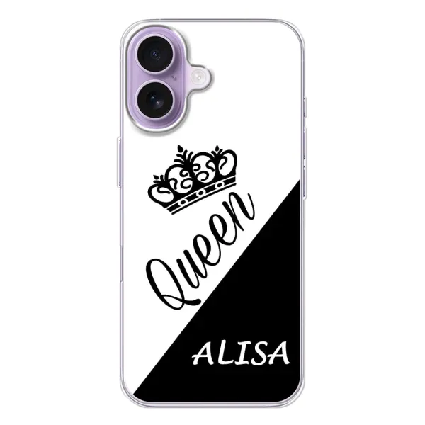 Чехол с рисунком «ALINA» для iPhone 17