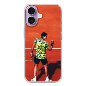 Чехлы с принтом Спортивная тематика для iPhone 17 (Алькарас Теннисист)
