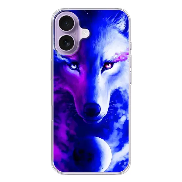 Чехол с рисунком «Арт-Волк» для iPhone 17 Чехол с рисунком «Арт-Волк» для iPhone 17
