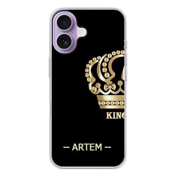 Чехол с рисунком «ARTEM» для iPhone 17