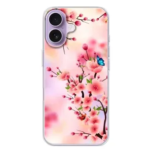 Чохол з картинкою Сакури на iPhone 17 (Метелики на сакурі)