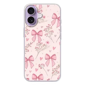 Чехол банты для iPhone 17 (Банты с цветами)
