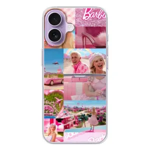 Силиконовый Чехол Барби Фильм на iPhone 17 (Барби стиль)