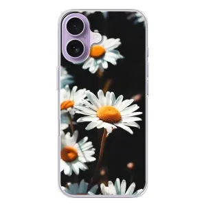 Чохол з ромашками на iPhone 17 (Білі ромашки)