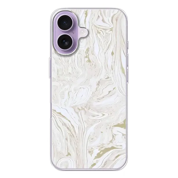 Чехол с рисунком «белый мрамор» для iPhone 17 Чехол с рисунком «белый мрамор» для iPhone 17