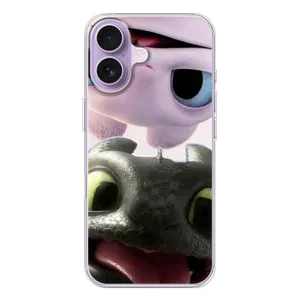 Чехол дракон Беззубик для iPhone 17 (Беззубик и Дневная Злость)
