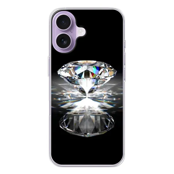 Чехол с рисунком «Бриллиант» для iPhone 17