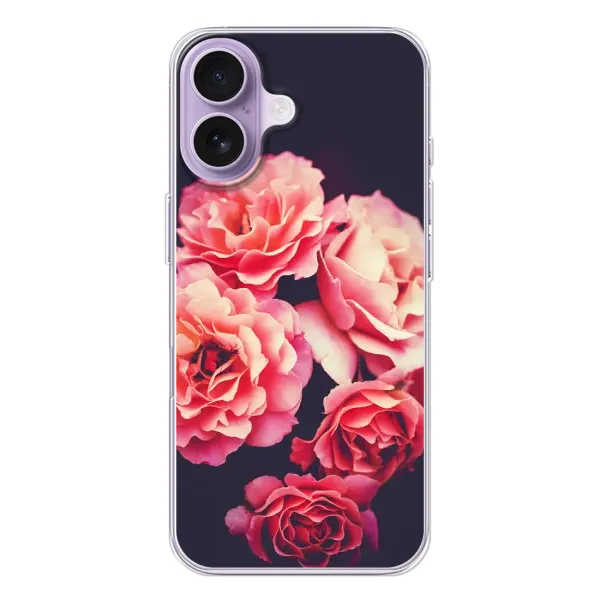Чехол с рисунком «Бутоны» для iPhone 17 Чехол с рисунком «Бутоны» для iPhone 17