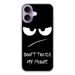 Чехол с прикольным текстом на iPhone 17 (Dont)