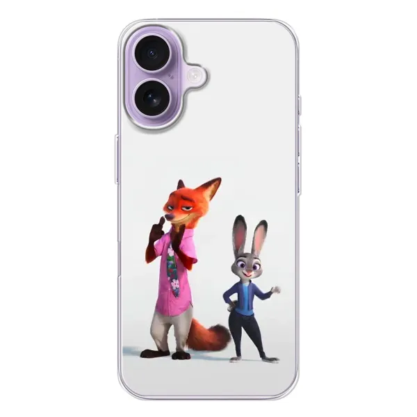 Чехол с рисунком «Джуди и Ник» для iPhone 17 Чехол с рисунком «Джуди и Ник» для iPhone 17