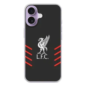 Силиконовые Чехлы принт Футбол на iPhone 17 (Эмблема Liverpool)