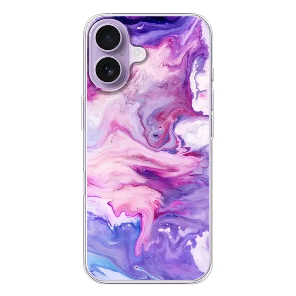 Чехол с рисунком «Фиолетовый мрамор» для iPhone 17 Чехол с рисунком «Фиолетовый мрамор» для iPhone 17