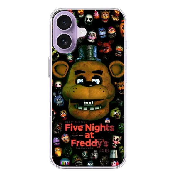 Чехол с рисунком «Freddy» для iPhone 17