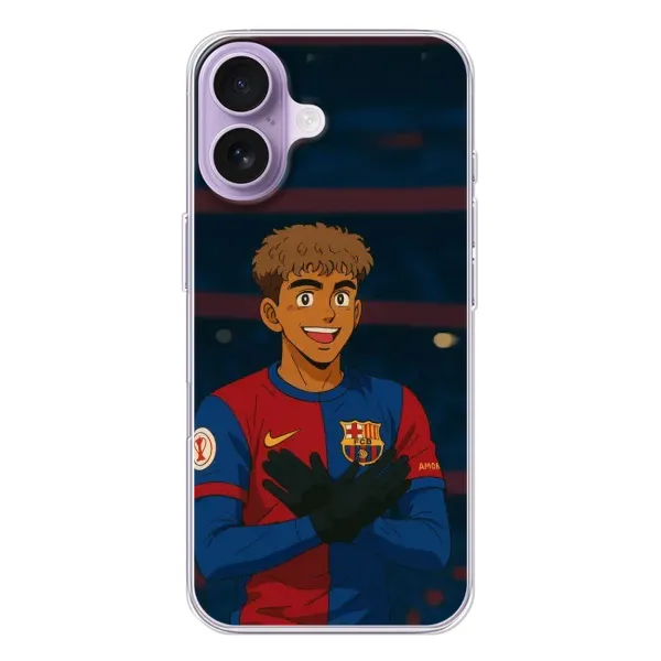 Чехол с рисунком «Футболист Ямаль» для iPhone 17