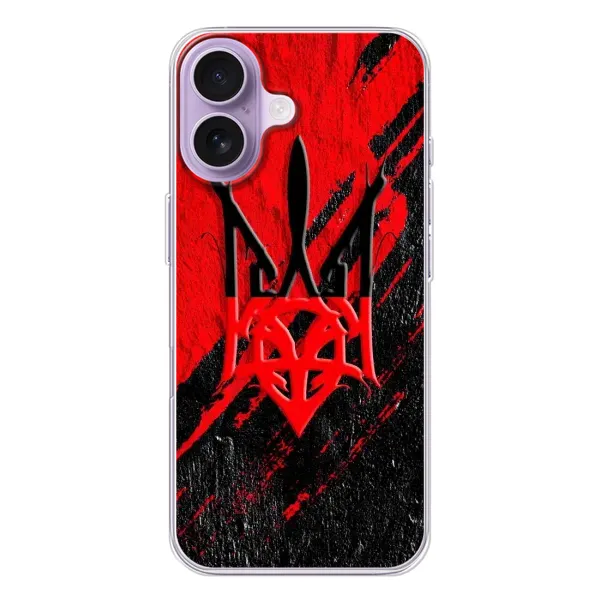 Чехол с рисунком «Герб Украины» для iPhone 17