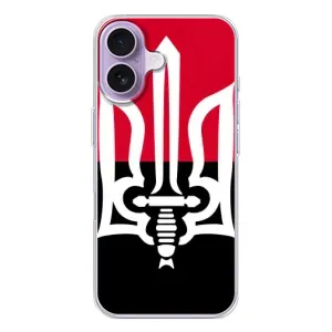 Чехлы УПА (Красно-Чёрный) на iPhone 17 (Герб Украины)