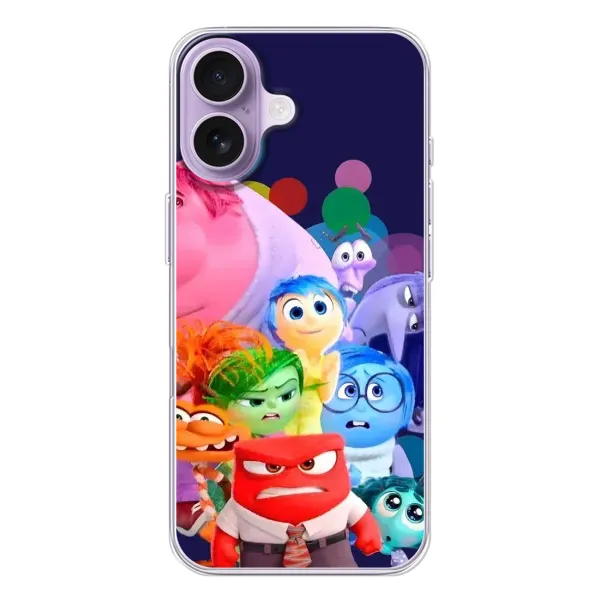 Чехол с рисунком «Герои головоломки» для iPhone 17 Чехол с рисунком «Герои головоломки» для iPhone 17