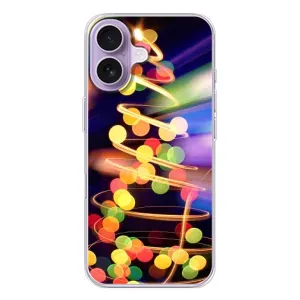 Чехол Новогодняя Елка на iPhone 17 (Гирлянды)